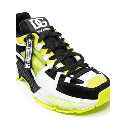 Dolce & Gabbana Multicolor Polyamide Athletic Sneakers