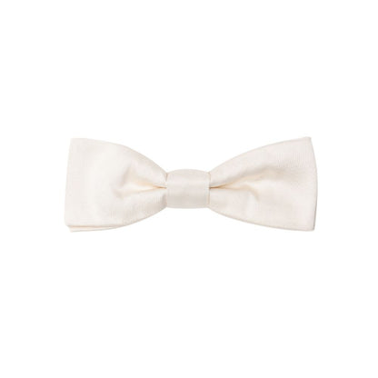 Dolce & Gabbana White Silk Bowtie