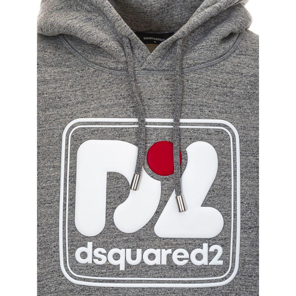Dsquared² Gray Cotton Sweatshirt
