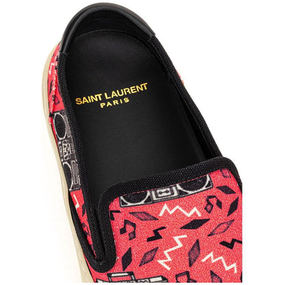 Saint Laurent Pink Cotton Sneaker