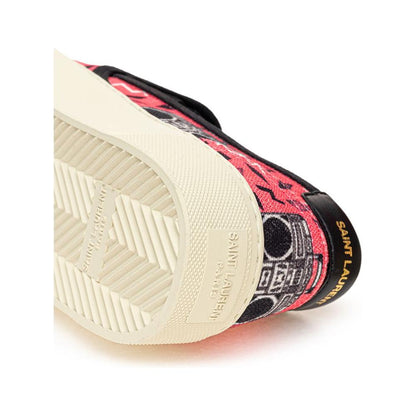 Saint Laurent Pink Cotton Sneaker