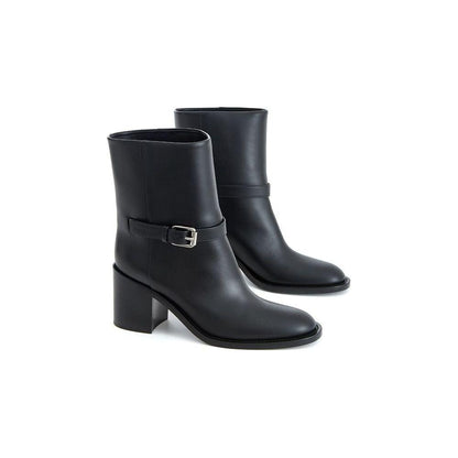 Burberry Black Leather Boot