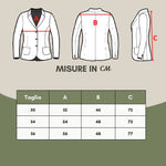Lardini Blue Cotton Blazer