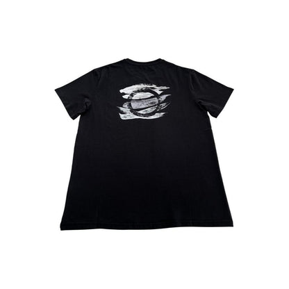 Trussardi Beachwear Black Cotton T-Shirt