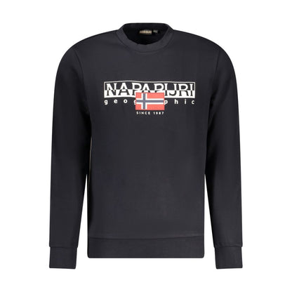 Napapijri Black Cotton Sweatshirt