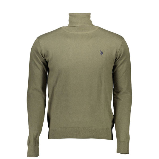 U.S. POLO ASSN. Green Cotton Men Sweater US-9830-XXL