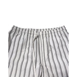 Dolce & Gabbana White Black Stripes Cotton Men Pajama Set Sleepwear
