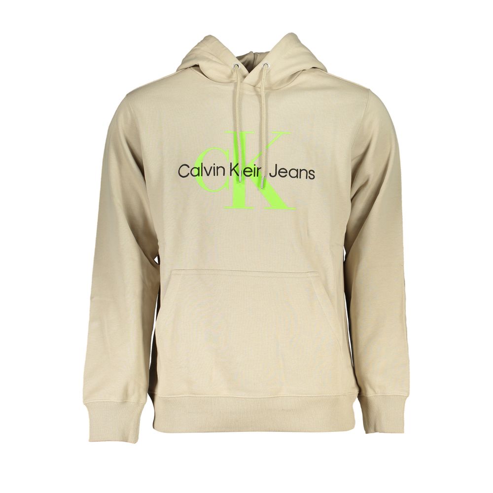 Calvin Klein Beige Cotton Sweatshirt