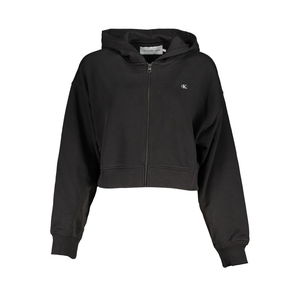 Calvin Klein Black Cotton Sweatshirt