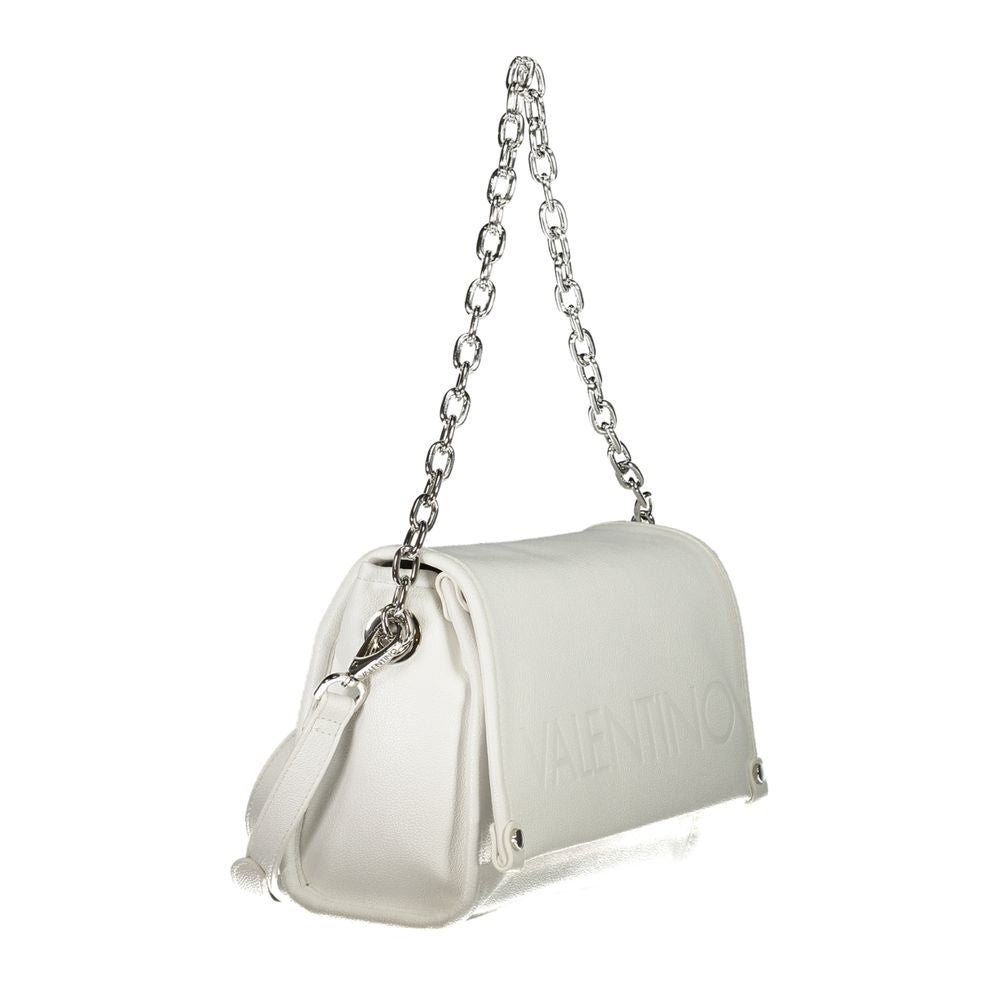 Mario Valentino White Polyethylene Handbag