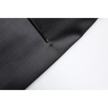 Dolce & Gabbana Dark Gray Wool Single Breasted 2 Piece Suit