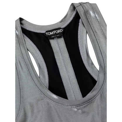 Tom Ford Gray Viscose Tank Tops