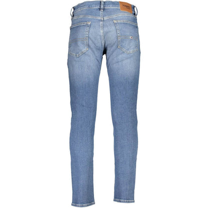 Tommy Hilfiger Blue Cotton Men Jeans