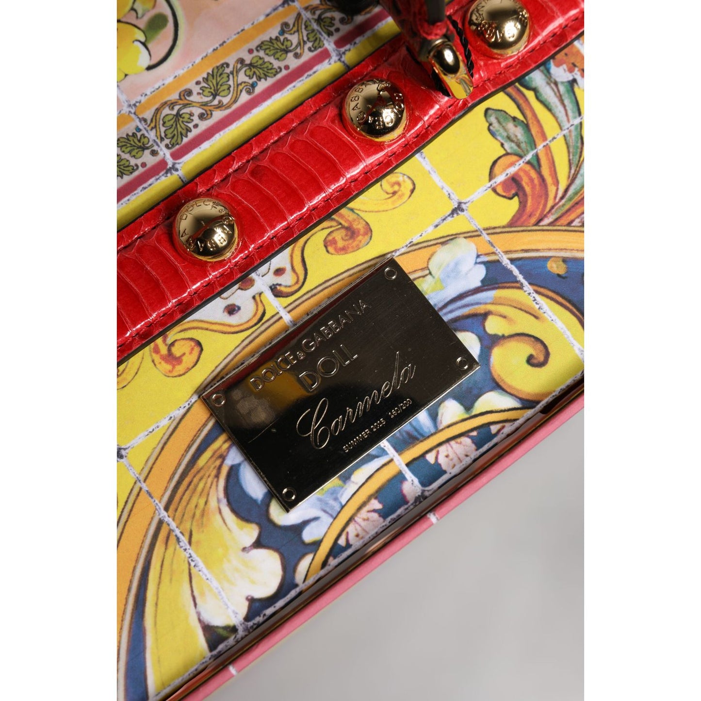 Dolce & Gabbana Black Dress Ceramic Porcelain Fashion Leather Sicily Dolls