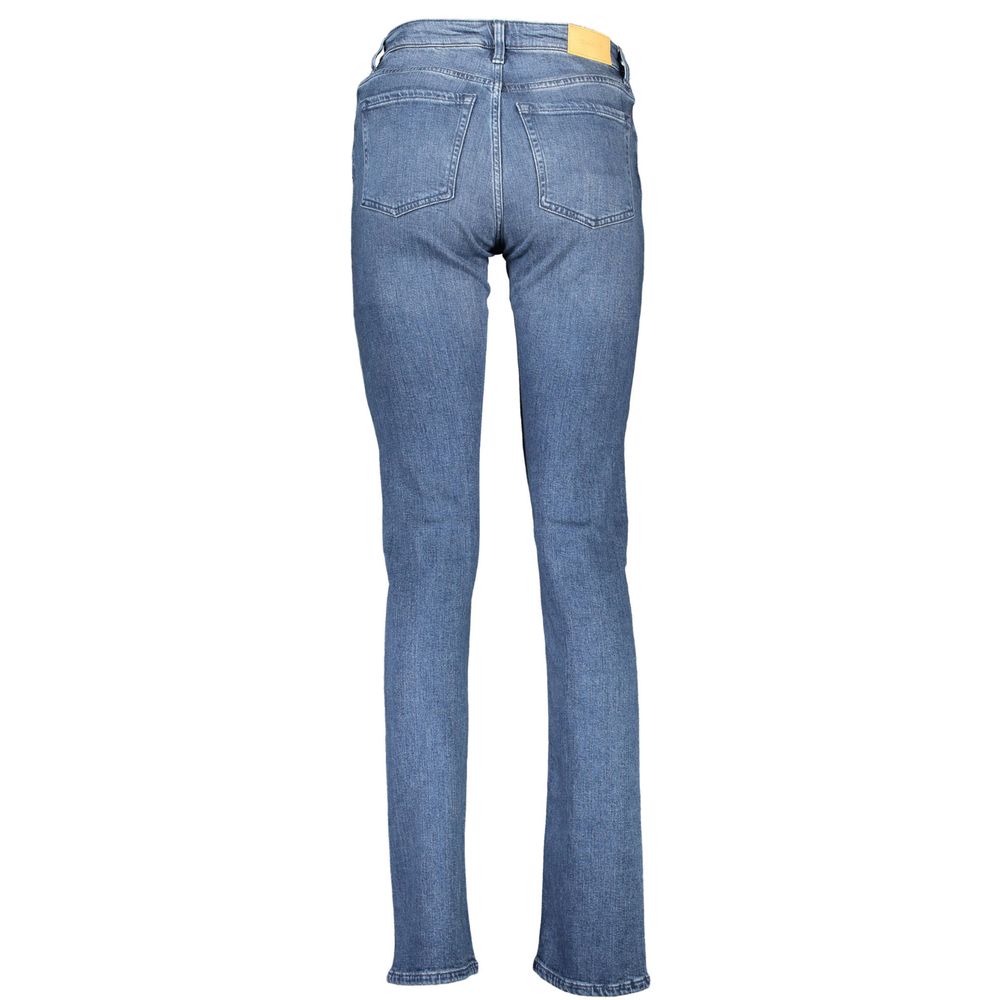Gant Blue Polyester Women Jeans