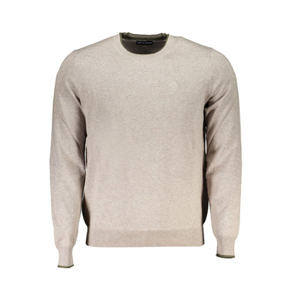 North Sails Beige Cotton Men's Sweater