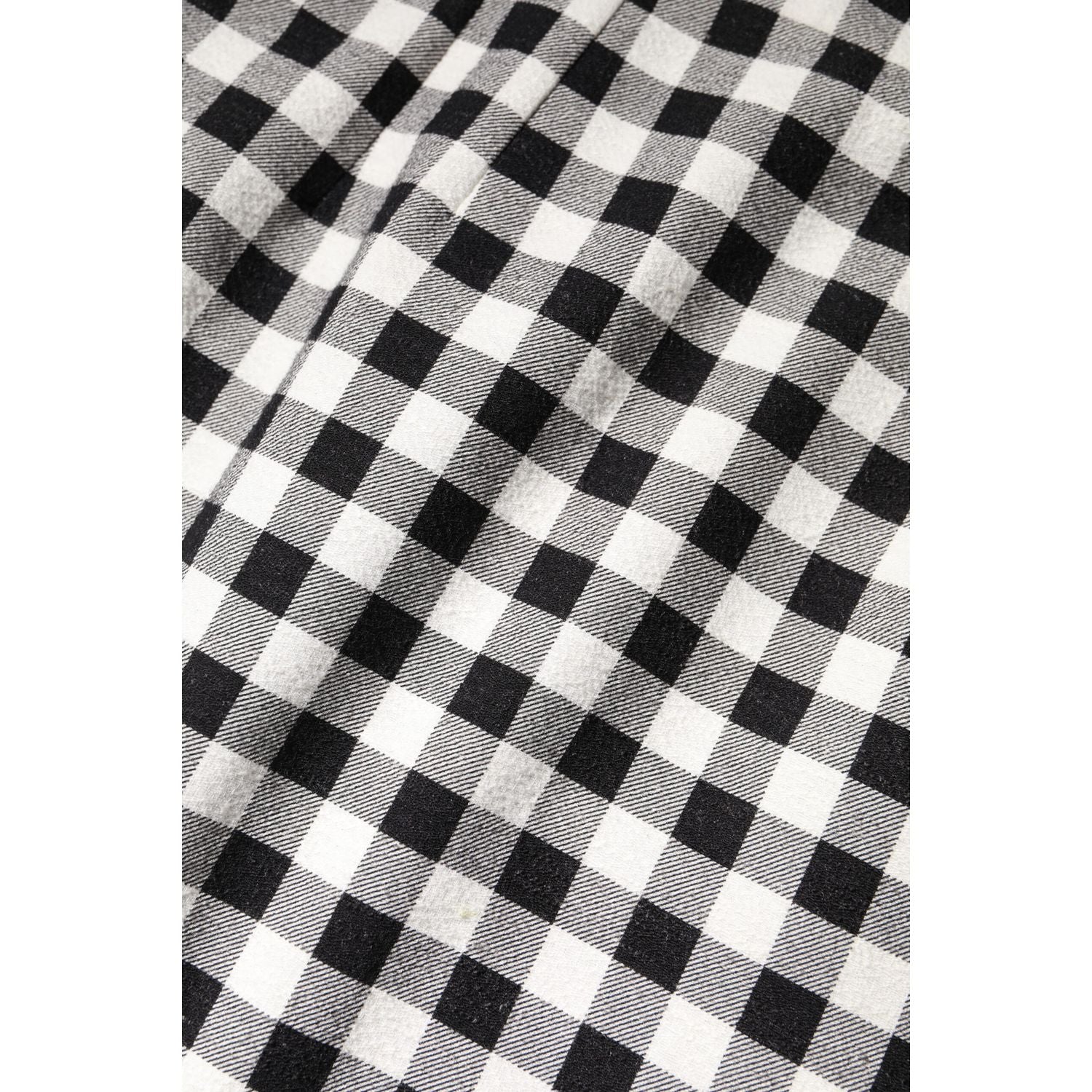 Dolce & Gabbana White Black Checkered Sleeveless Sheath Dress