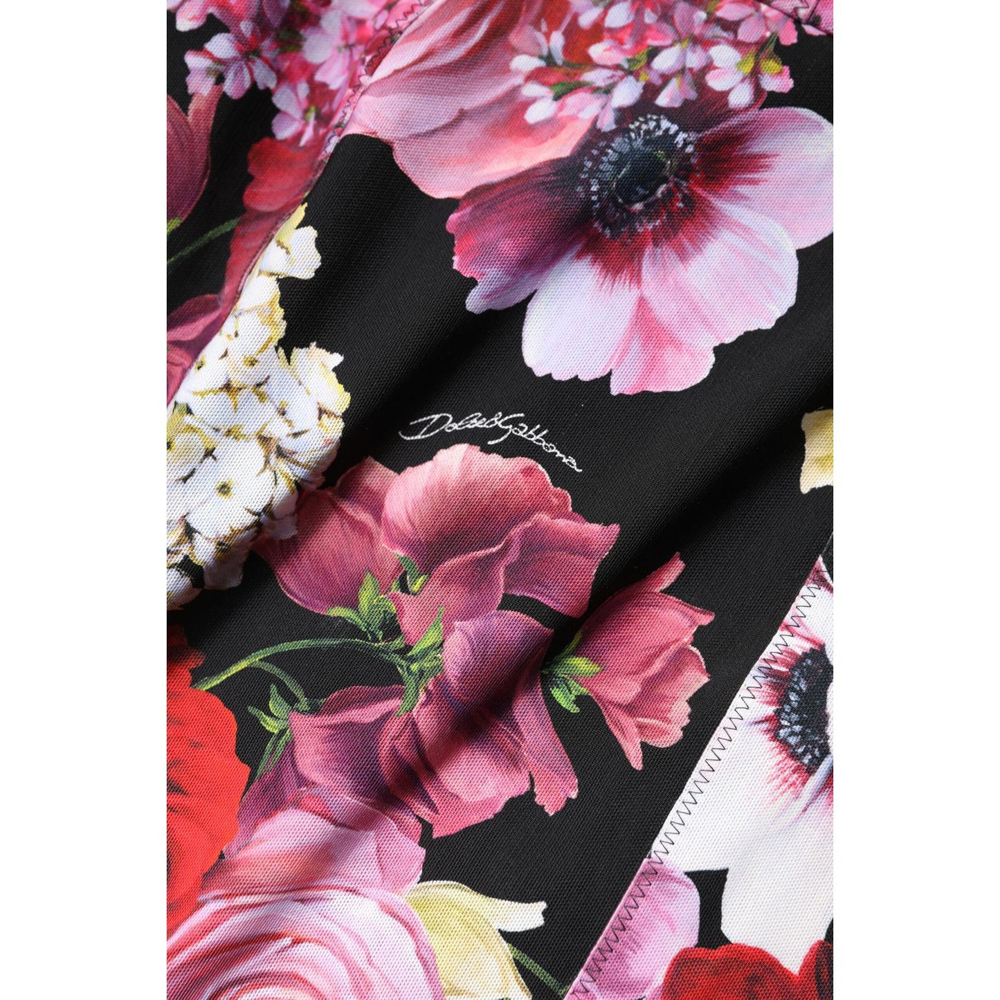 Dolce & Gabbana Multicolor Ortensia Patchwork Sheath Dress