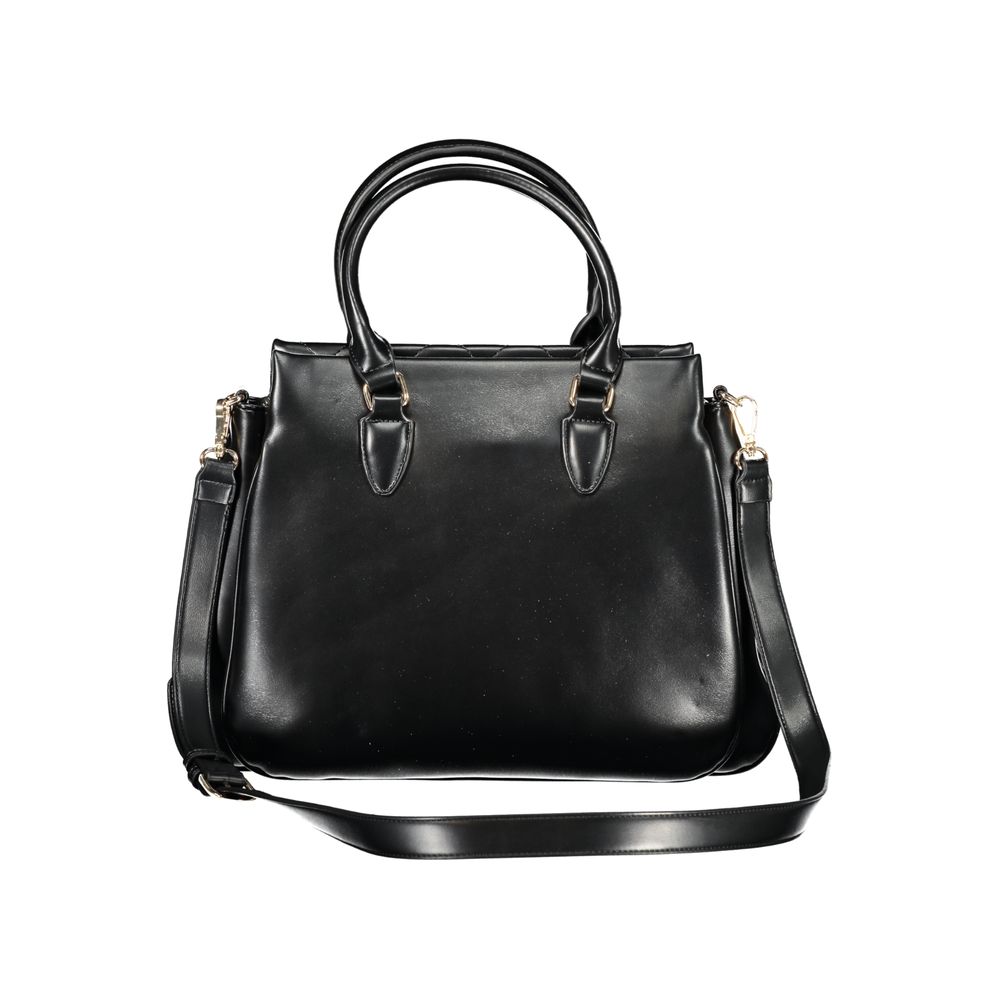 Mario Valentino Black Polyethylene Handbag