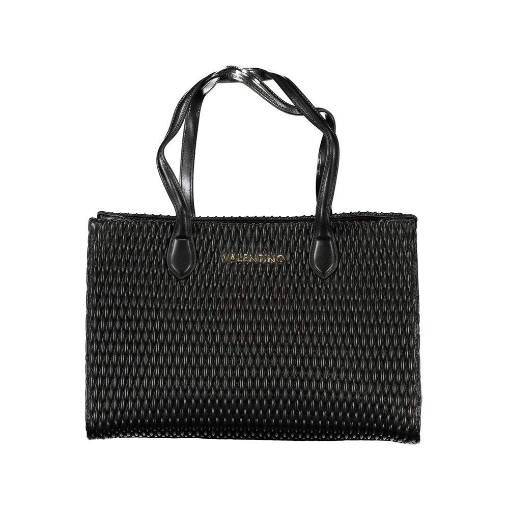 Mario Valentino Black Polyethylene Women Handbag
