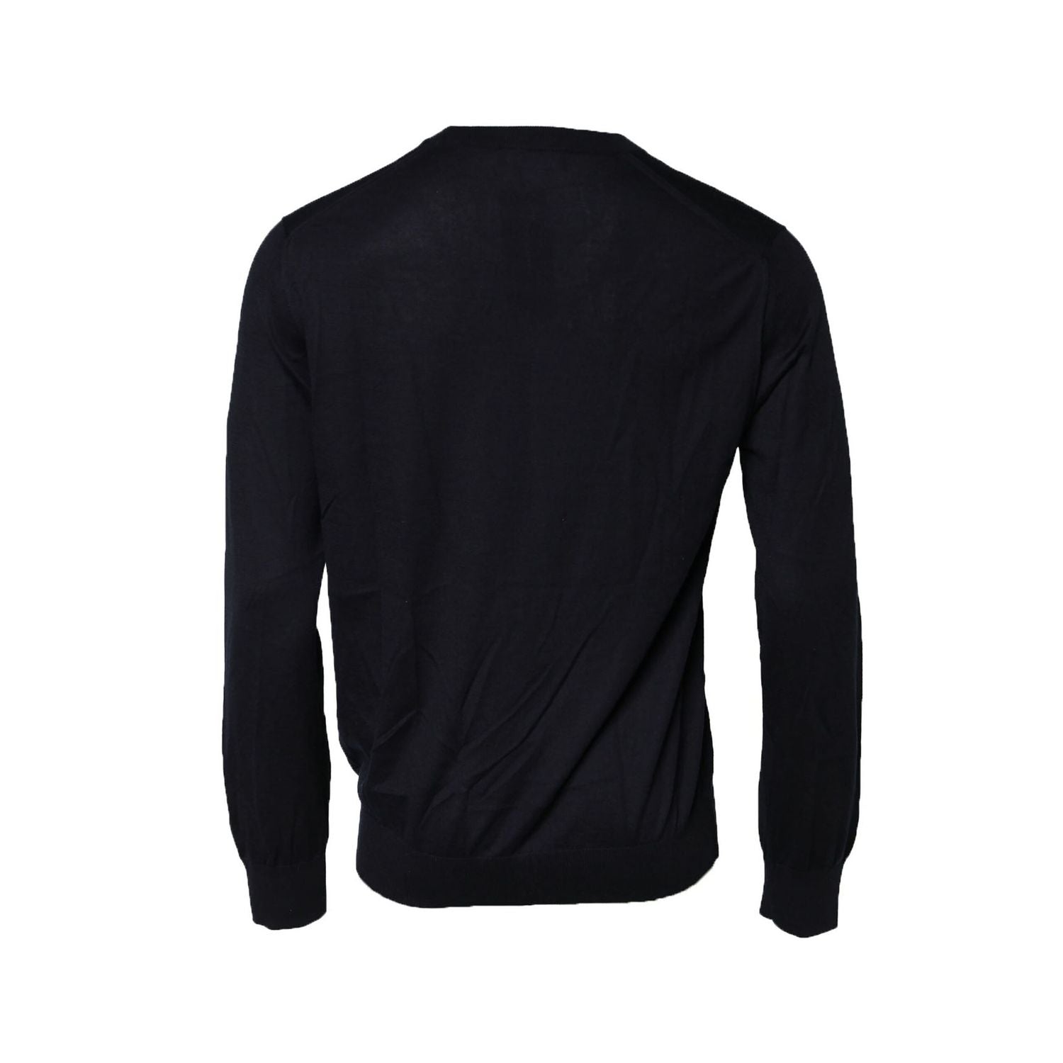 Dolce & Gabbana Black Long Sleeve CrewNeck Pullover Sweater
