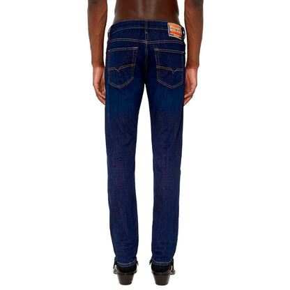 Diesel Blue Cotton Men Jeans