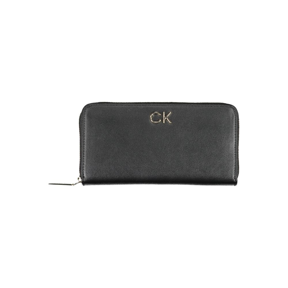 Calvin Klein Black Polyethylene Women Wallet CA-10692