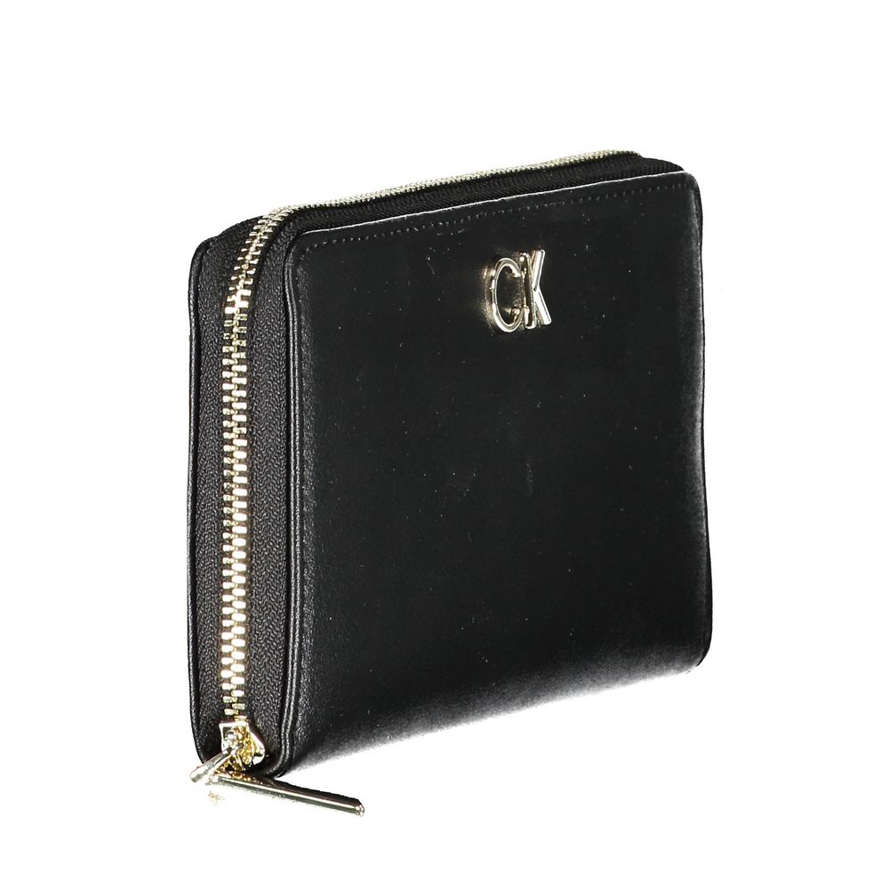 Calvin Klein Black Polyethylene Women Wallet CA-10692