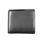 Tommy Hilfiger Black Leather Men Wallet TO-16787