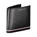 Tommy Hilfiger Black Leather Men Wallet