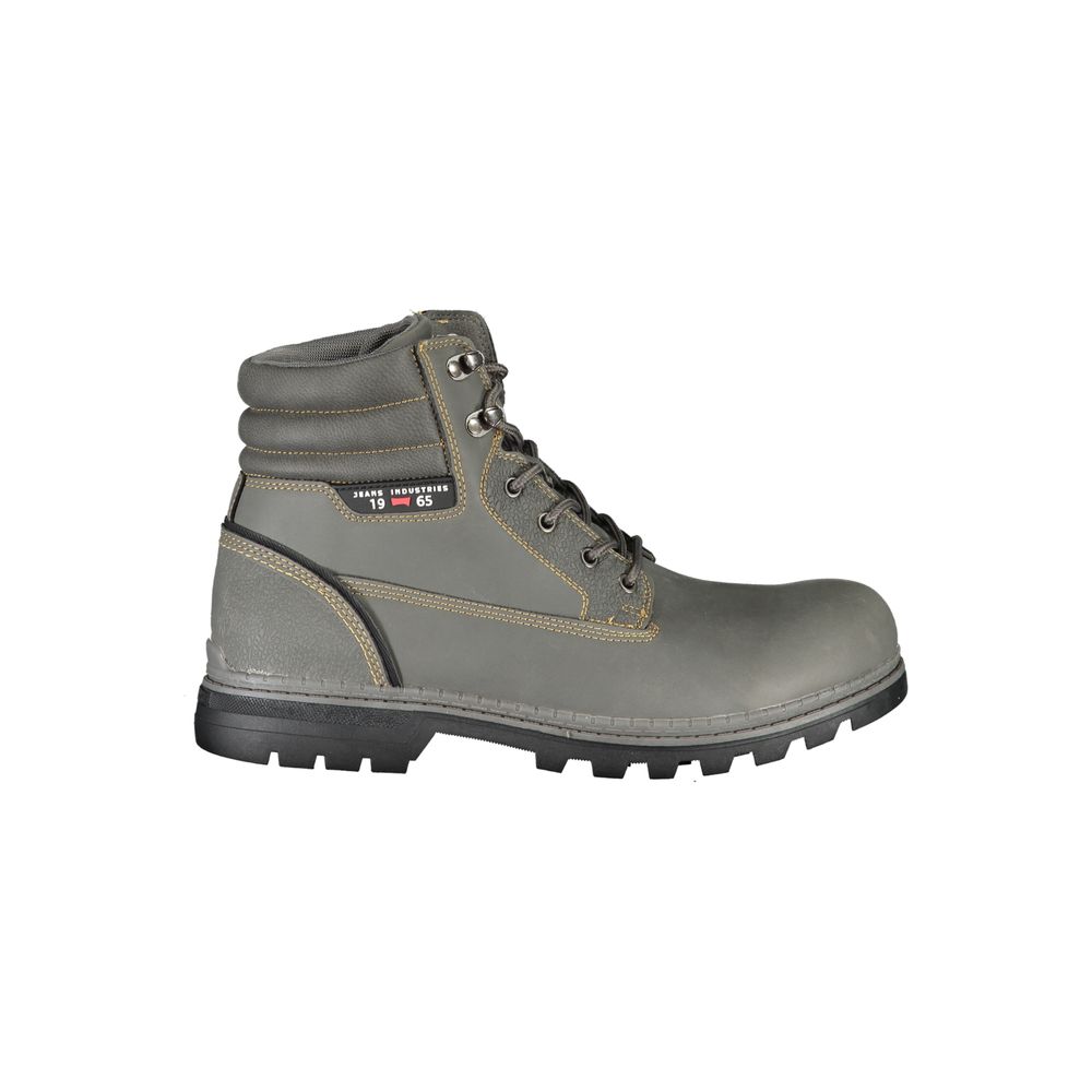 Carrera Grigio Poliuretano Men Ankle Boot 1728,67403481248,Ankle - Boots - Shoes,Boots - Shoes,Carrera,EU40/US7,EU41/US8,EU42/US9,EU43/US10,EU44/US11,EU45/US12,EU46,Gray,Men,New with tags,Shoes