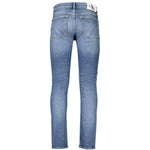 Calvin Klein Blue Cotton Men Jeans