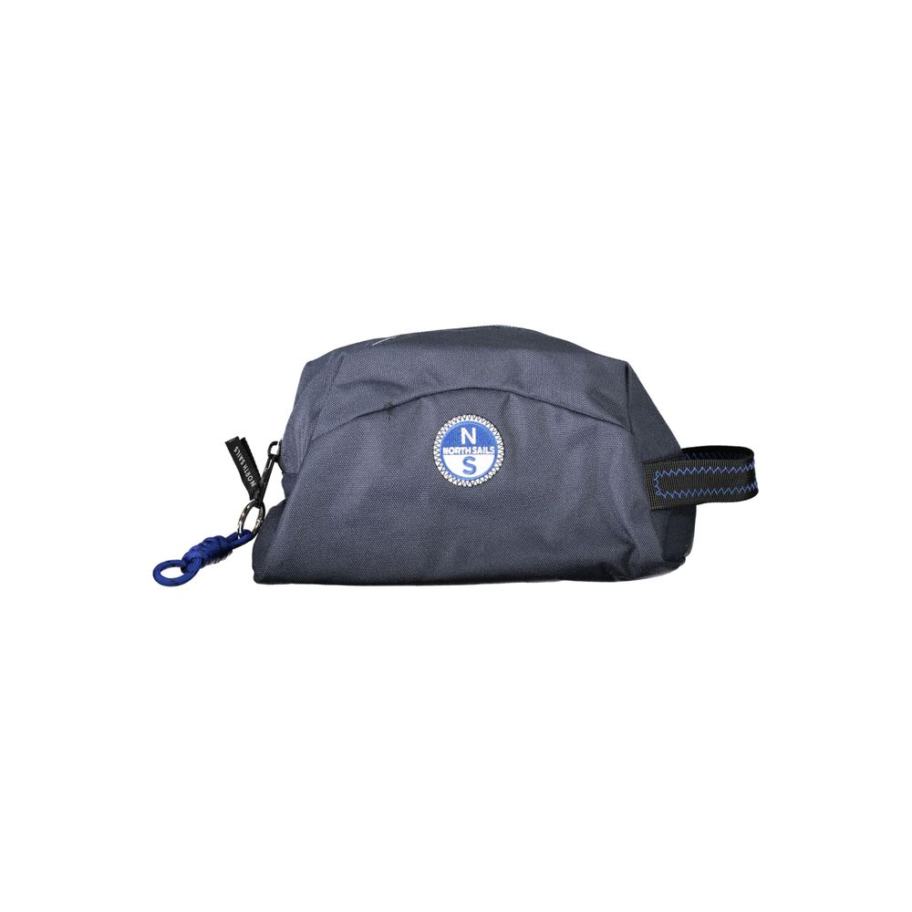 Front view with bag zipped and handles upright.