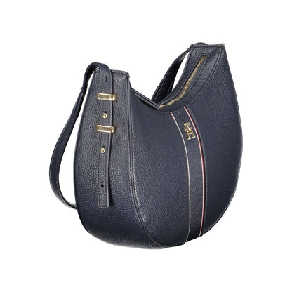 Tommy Hilfiger Blue Polyurethane Women Handbag