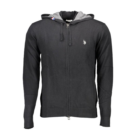 U.S. POLO ASSN. Black Cotton Sweater