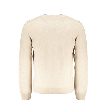 Harmont & Blaine Beige Cashmere Sweatshirt Harmont & Blaine