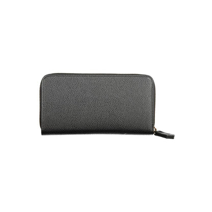 Mario Valentino Black Polyethylene Wallet