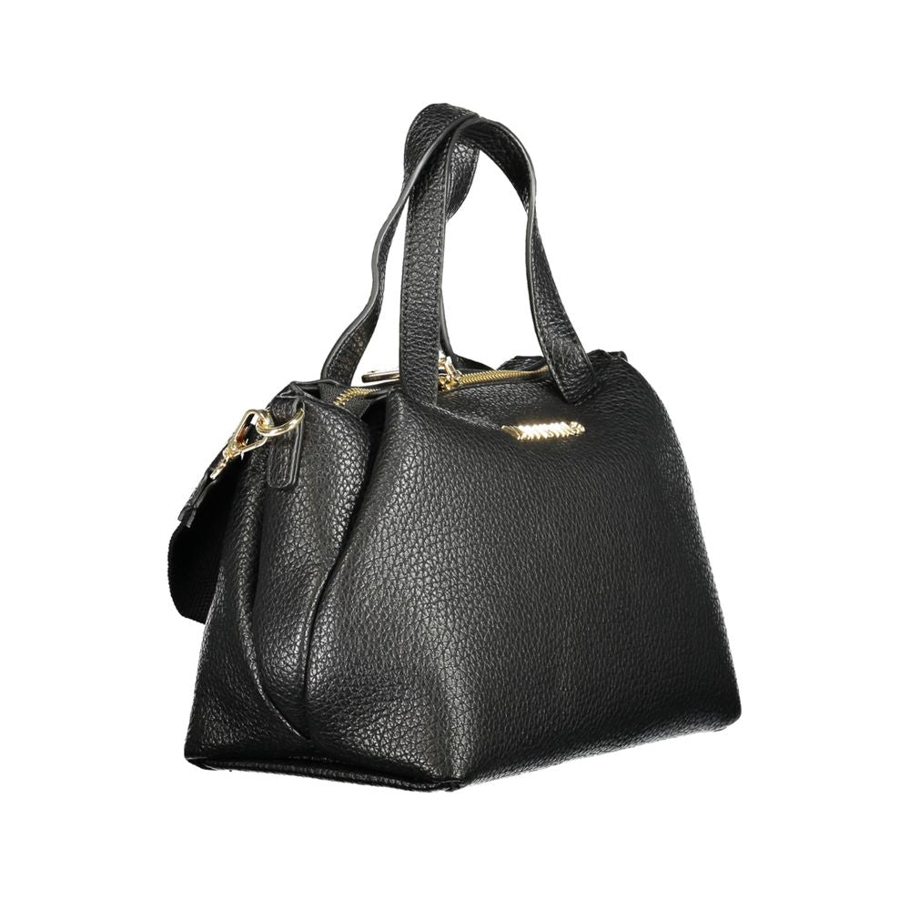 Mario Valentino Black Polyethylene Women Handbag