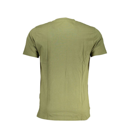 Cavalli Class Verde Cotton Men T-Shirt