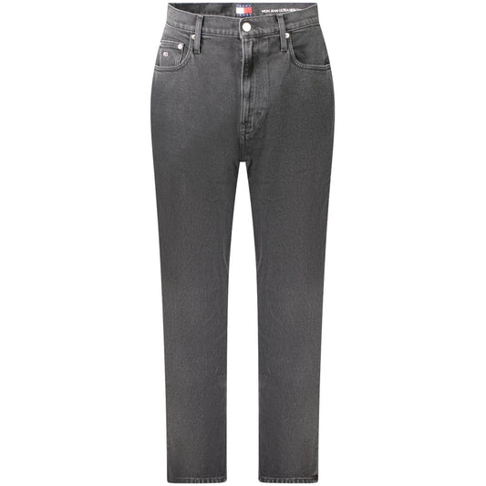 Tommy Hilfiger Black Cotton Women Jeans