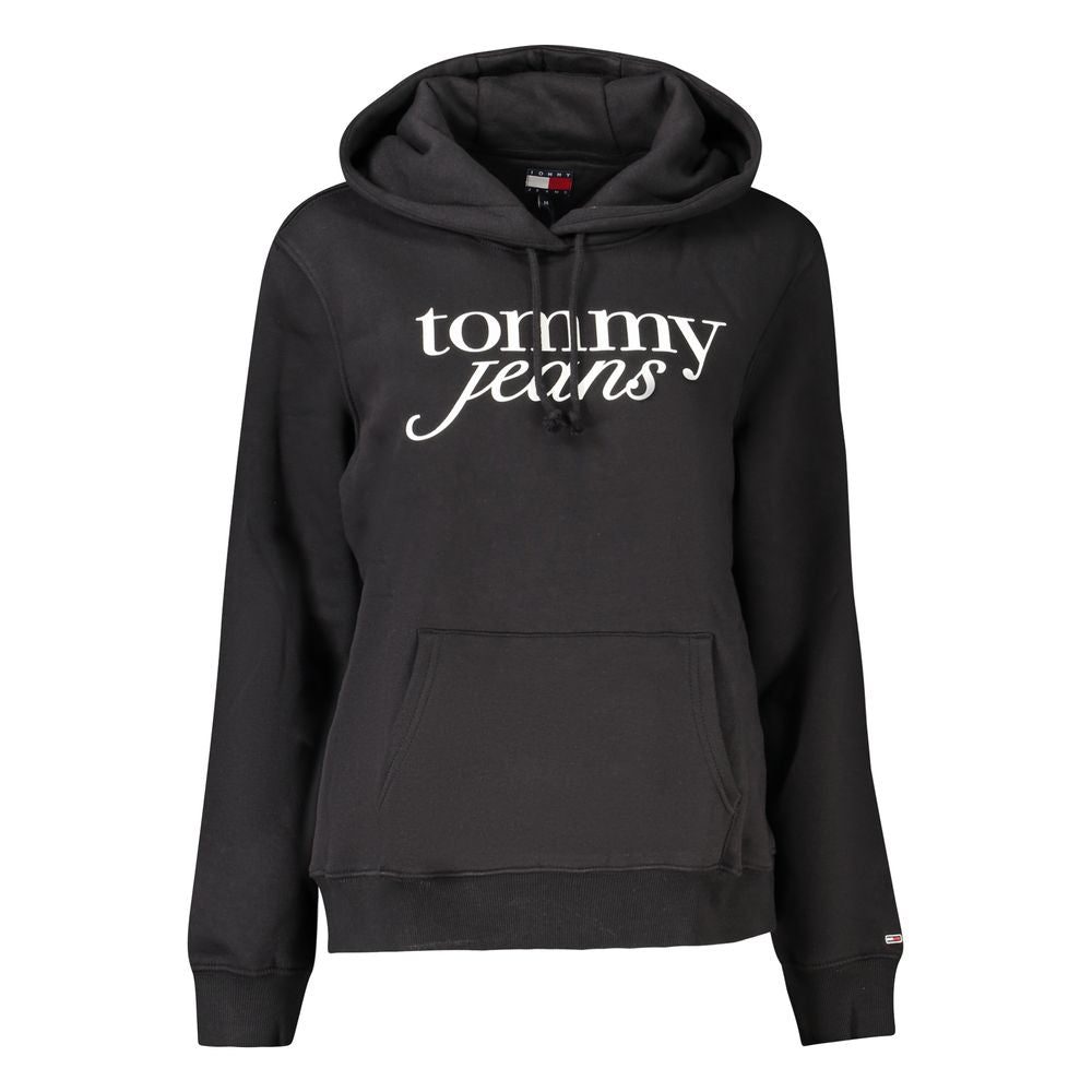 Tommy Hilfiger Black Cotton Women Sweater