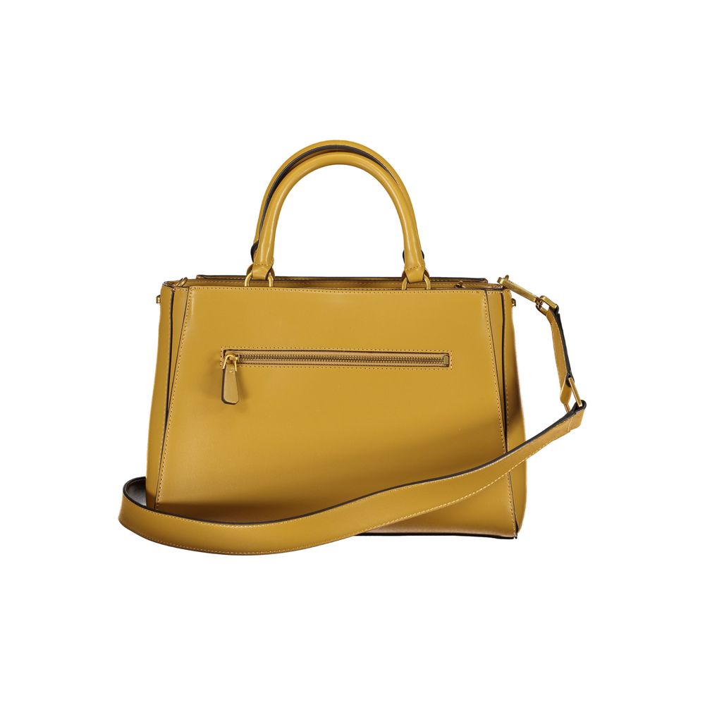 Guess Jeans Yellow Polyurethane Women Handbag