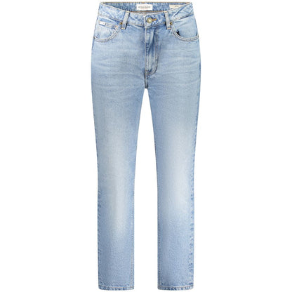 Guess Jeans Azzurro Cotton Women Jeans