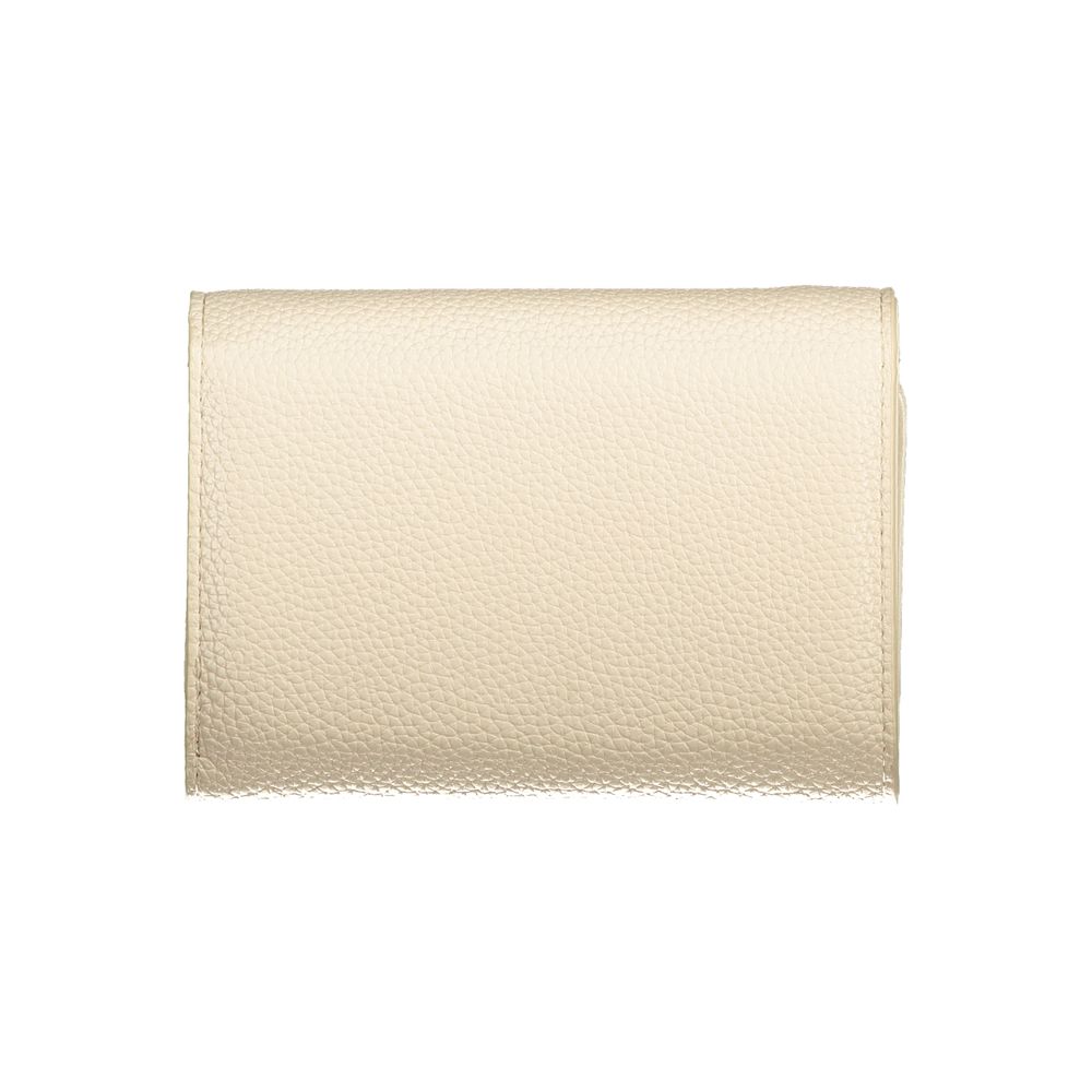 Mario Valentino Beige Polyethylene Wallet