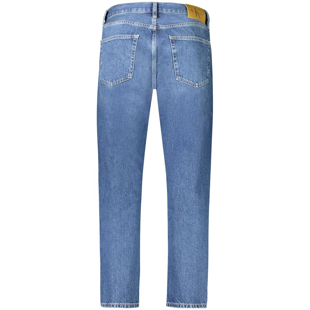 Calvin Klein Blue Cotton Jeans Denim
