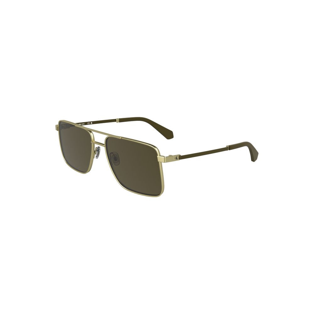 Calvin Klein Gold Metal Sunglass