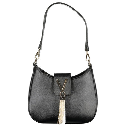 Mario Valentino Black Polyethylene Women Handbag