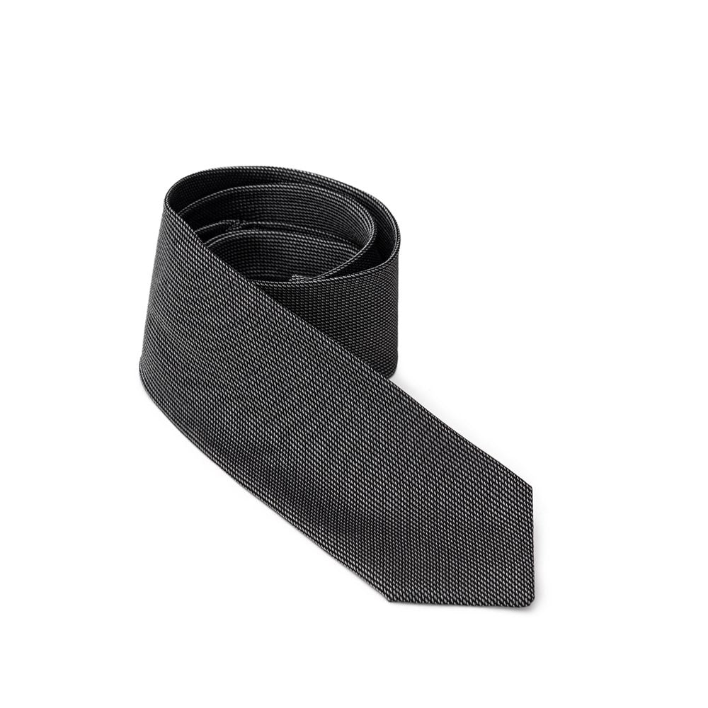 Jil Sander Gray Silk Tie