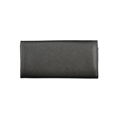 Mario Valentino Black Polyethylene Wallet
