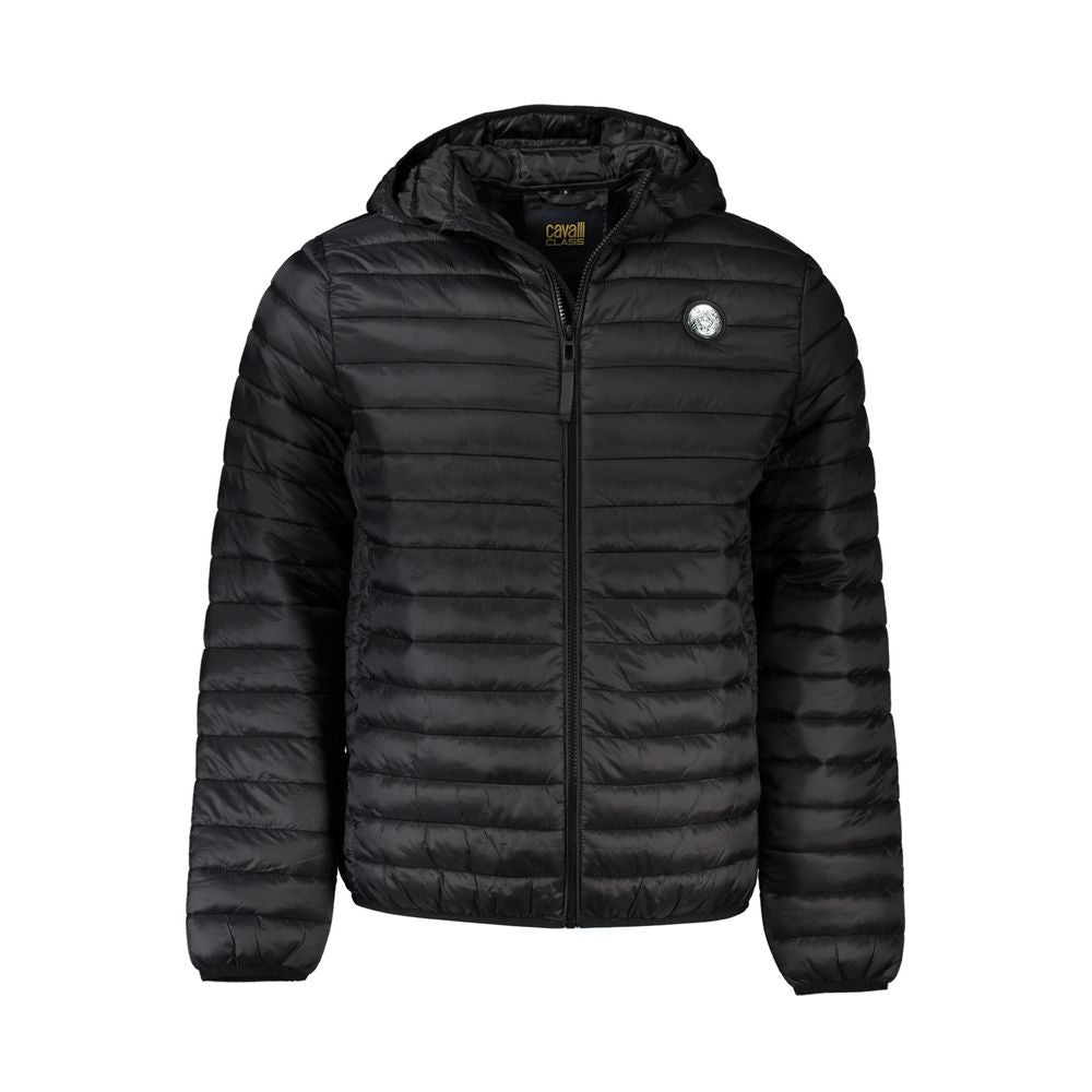 Cavalli Class Black Polyamide Jackets & Coat